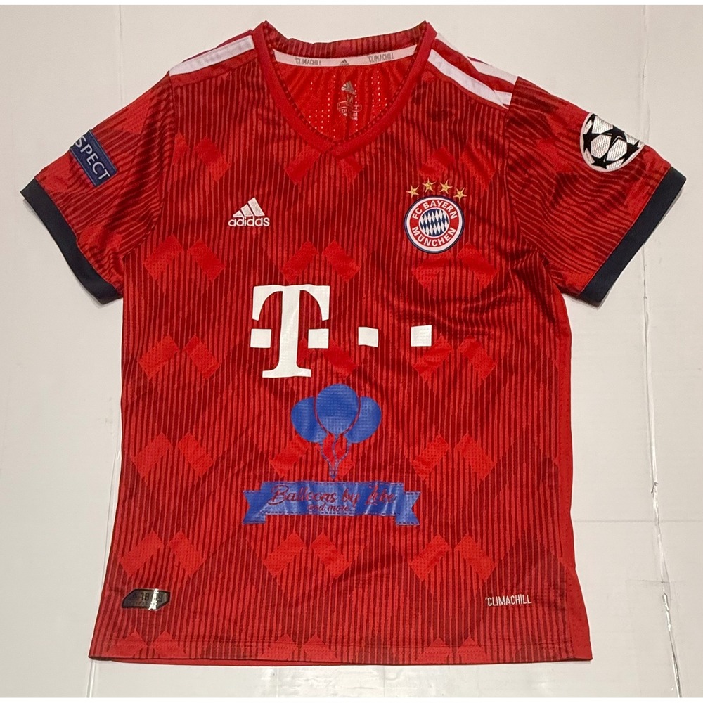Adidas FC Bayern Munchen 2018/19 Authentic Home Jersey Red Climachill Men M 23